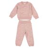 Joggedress med søtt kanin print Rosa
