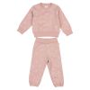 Joggedress med søtt kanin print Rosa
