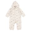 Jumpsuit med hette Beige