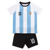 Fotballsett 2delt Argentina hvit-blå-sort