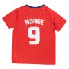 Fotballsett 2delt Norge rød-blå