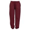 Joggebukse basic Burgunder