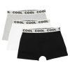 boxer ensfarget 3 pk Grå-marine