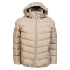 Dunjakke Hovden Beige