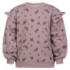Sweatgenser blomstret Lilla