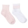 Tennissokk 2pk Rosa