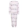 Pyjamas sett i fleece - Rosa