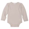 Ullbody i 100% merinoull Beige