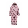 Kids World hel regndress med flott pinnsvinmotiv. Fôret. rosa