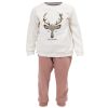 Kids World joggedress rosa og offwhite