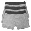 Enkel Boxer 3pk gråmelert