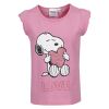 Peanuts Snoopy Pyjamas rød-rosa