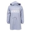 Sweatshirt kjole lilla