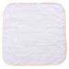 Vaskeklut med kanting i 5pk  Hvit/Beige 
