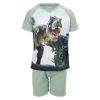 T-skjorte og shorts sett grønn