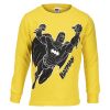 Batman pyjamas set sort-gul