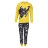 Batman pyjamas set sort-gul