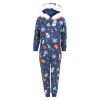 Ugly Snowflake jumpsuit til barn blå.