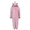 Enhjørning jumpsuit rosa.