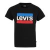 Levi´s Sportswear logo tee t-skjorte unisex sort.