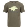 T-skjorte Glow In The dark Oliven