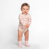 Body i ull/bambus Poppy Krem-rosa..