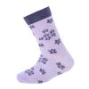 Ullsokker blomstret 2pk Floweria Lilla..