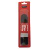 Skolisse flat 8mm sort