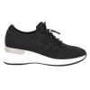 Telma lace slip-in sneaker sort