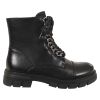 Snøreboots Stina Sort