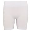 Sømløs sykkelshorts Hvit