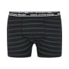 Boxer 3pk Mix print Sort-grønn