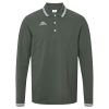 Langermet polo Logo Maltax Oliven