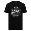 T-skjorte AC/DC Sort