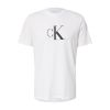 T-skjorte SS Center Monogram Hvit