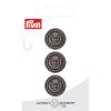 Metallknapp 3pk sølv