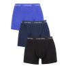 Calvin Klein boxer 3pk sort-blå.