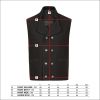 Håkon festdrakt vest Sort