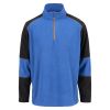 Varde Vollasetra microfleecegenser med 1/2 zip blå