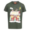 Crazy Christmas t-shirt grønn