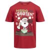 Crazy Christmas t-shirt rød.