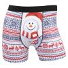 Crazy Christmas Christmas Boxer hvit..