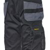 Knoxville workpant sort-grå..