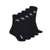 Fisper 5pk sokker Sort
