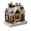 Dekorhus med slede og reinsdyr Cozy Original