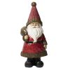 Nisse med sekk polyresin Santin 21cm 