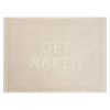 Get naked badematte