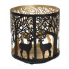 Lysholder skog og rein Wild 13,5cm 