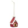 Glassder hus Christmas Rød