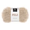 Pelz garnnøste beige